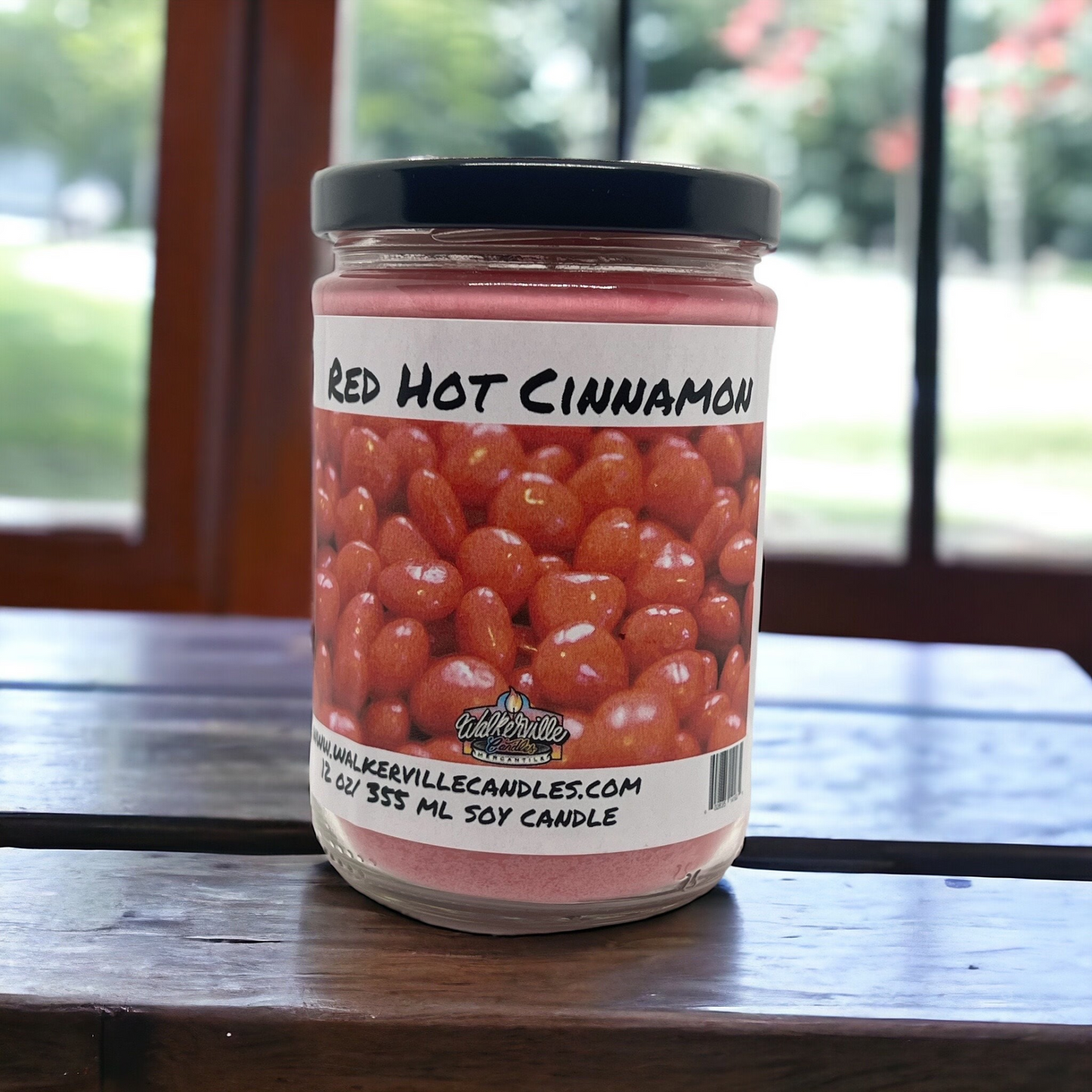 Red Hot Cinnamon 100% Coconut Soy Eco-friendly 12 oz Candle