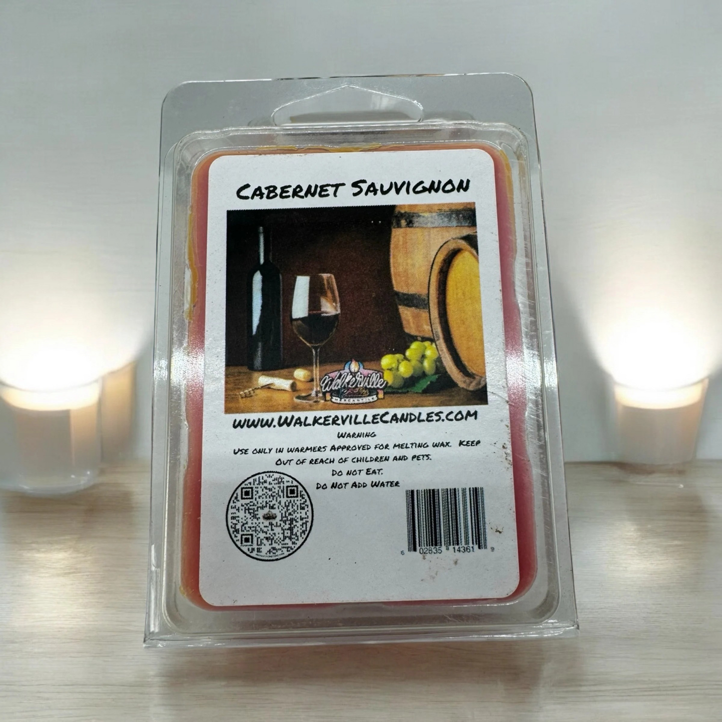 Cabernet Sauvignon Scented Handmade, Eco-friendly Wax Melt