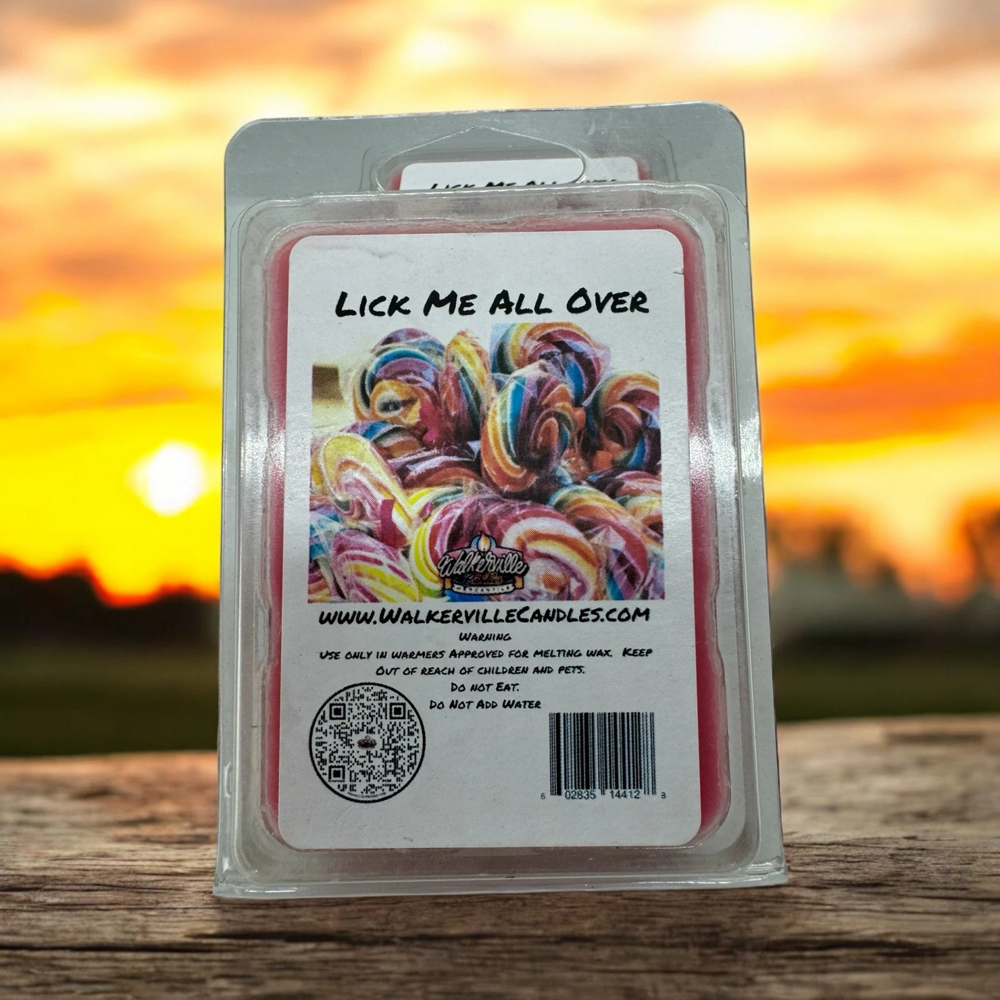 Lick Me All Over Scented Handmade, Eco-friendly Wax Melt