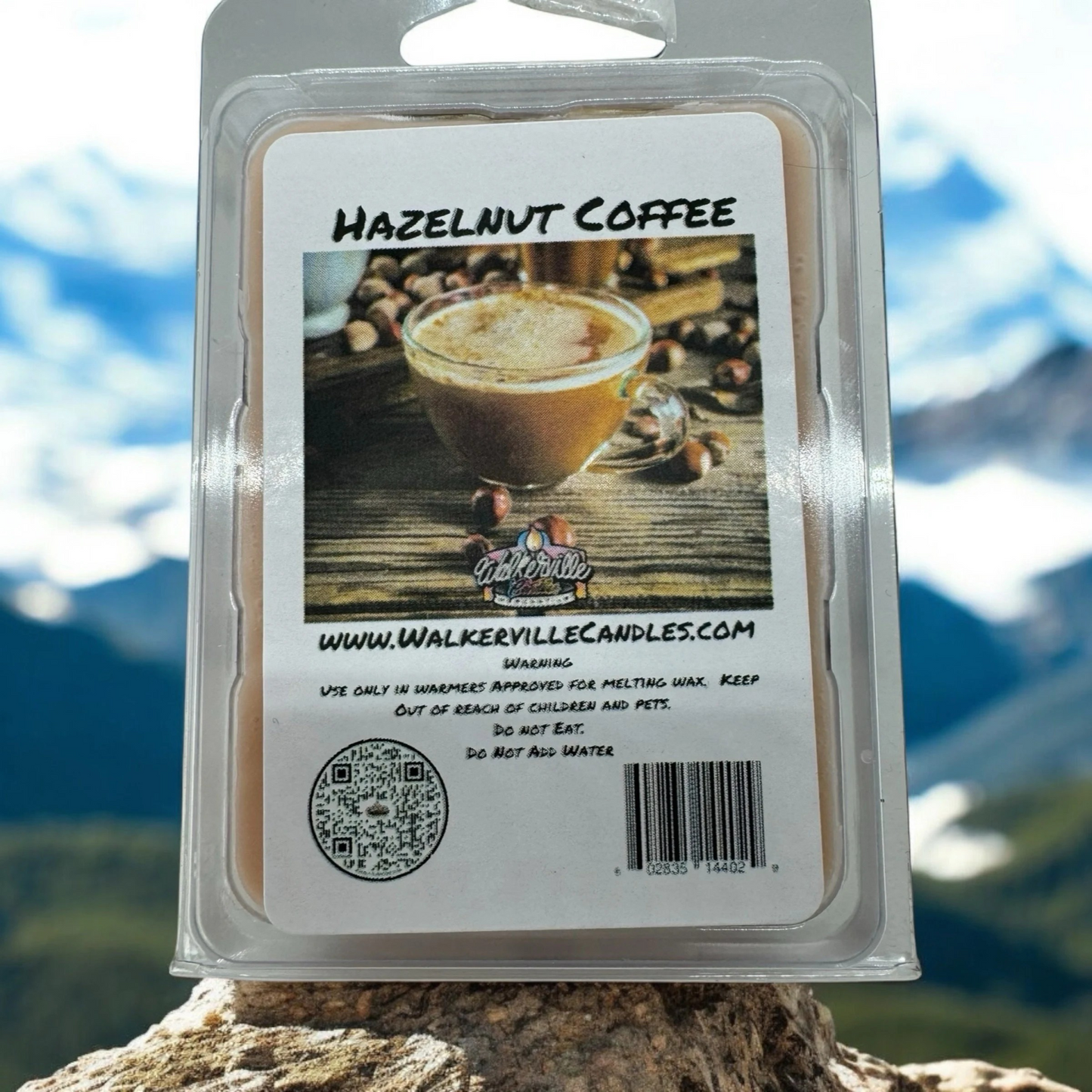 Hazelnut Coffee Scented Handmade, Eco-friendly Wax Melt