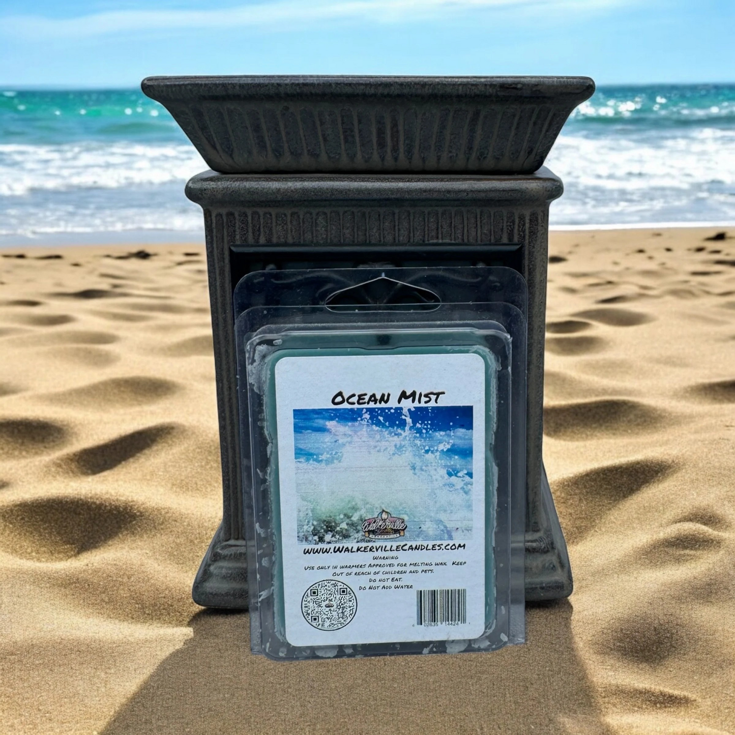 Ocean Mist Scented Handmade, Eco-friendly Wax Melt