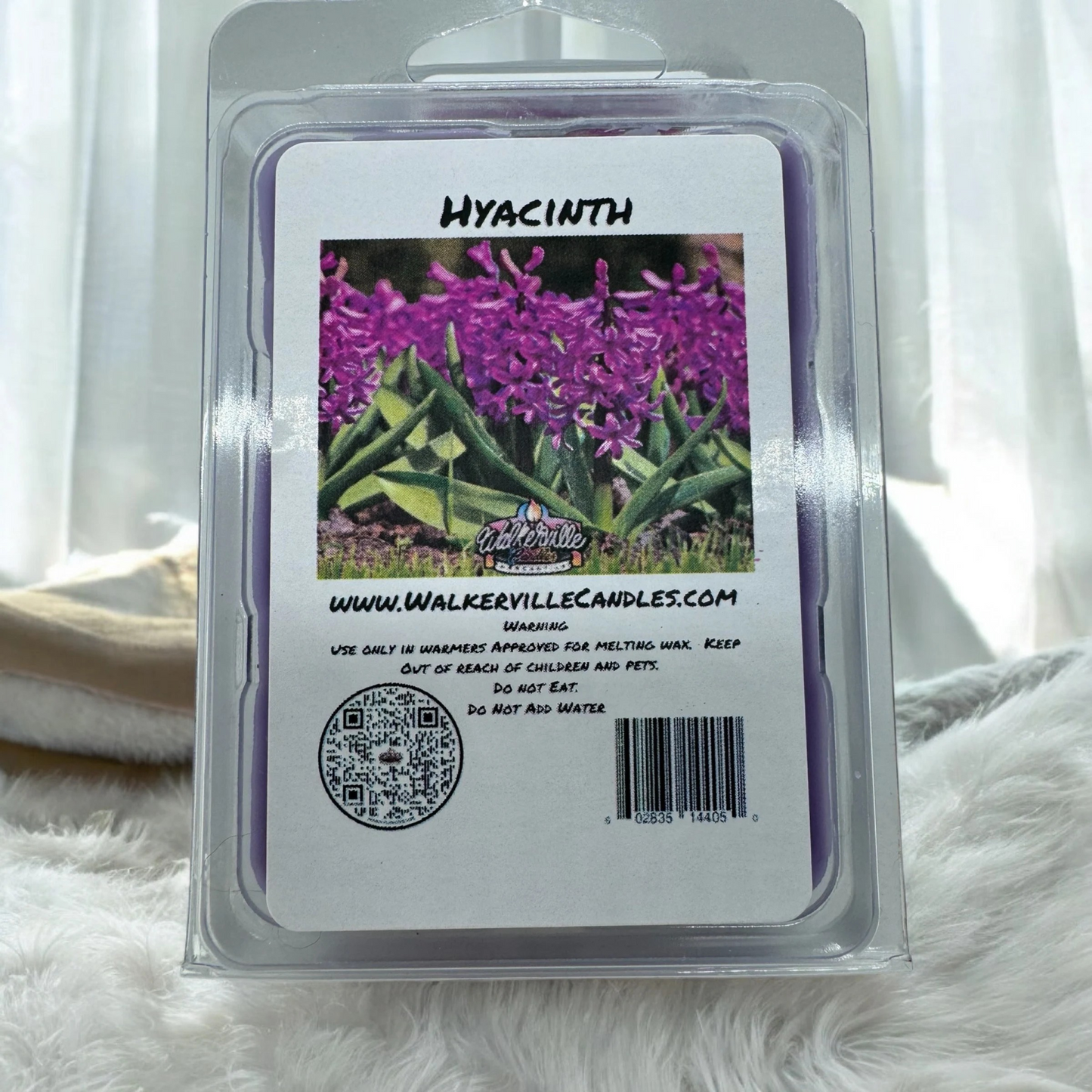 Hyacinth Scented Handmade, Eco-friendly Wax Melt