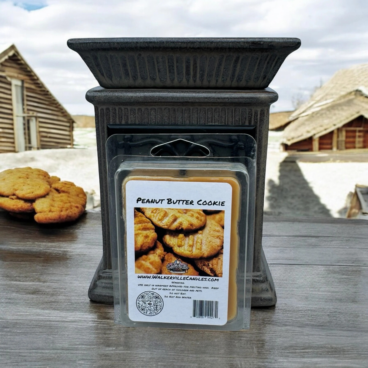 Peanut Butter Cookie Scented Handmade, Eco-friendly Wax Melt