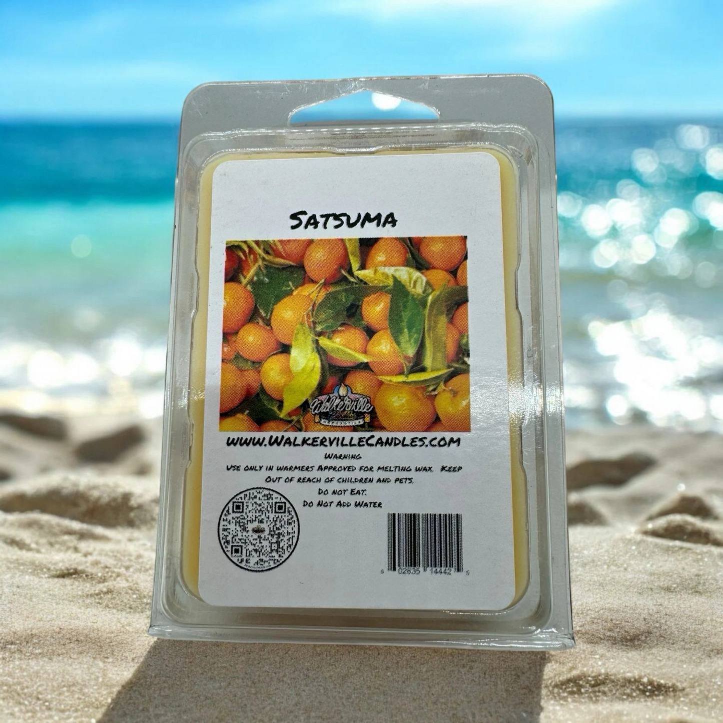 Satsuma Scented Handmade, Eco-friendly Wax Melt