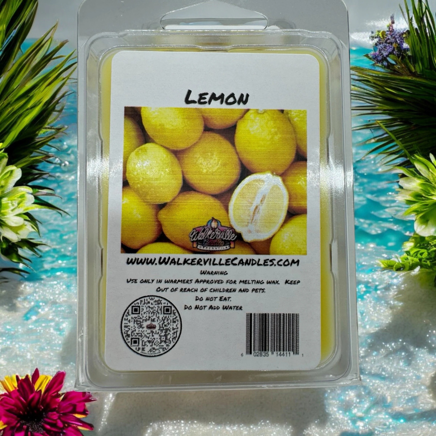 Lemon Scented Handmade, Eco-friendly Wax Melt