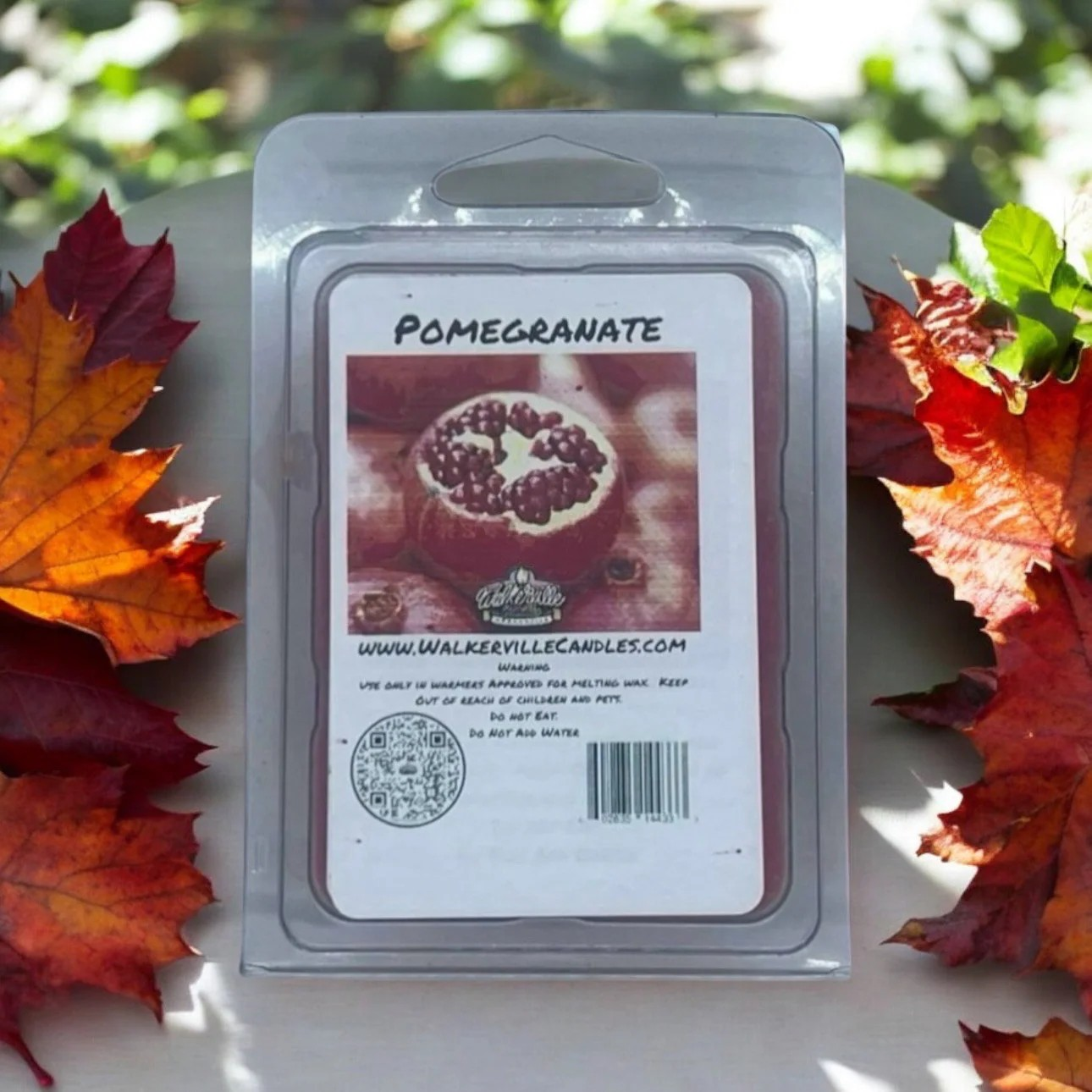 Pomegranate Scented Handmade, Eco-friendly Wax Melt