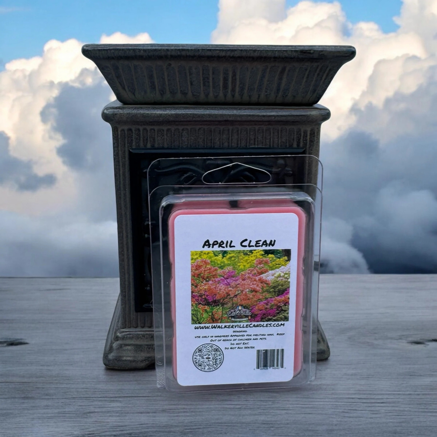 April Clean Wax Scented Handmade, Eco-friendly Wax Melt