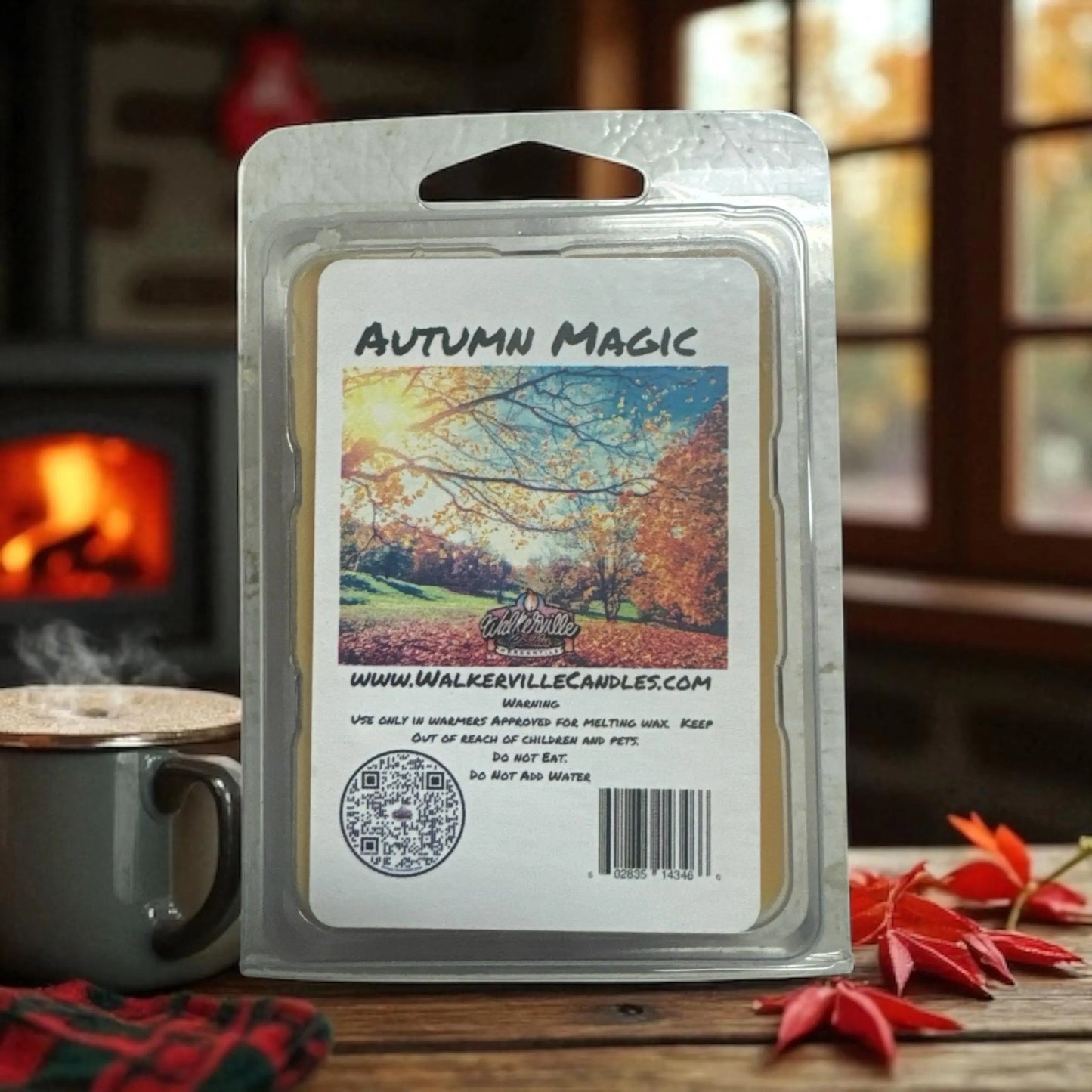 Autumn Magic Vegan Soy wax, Hand-poured, Eco-friendly Bakery Food Drink Wax Melt