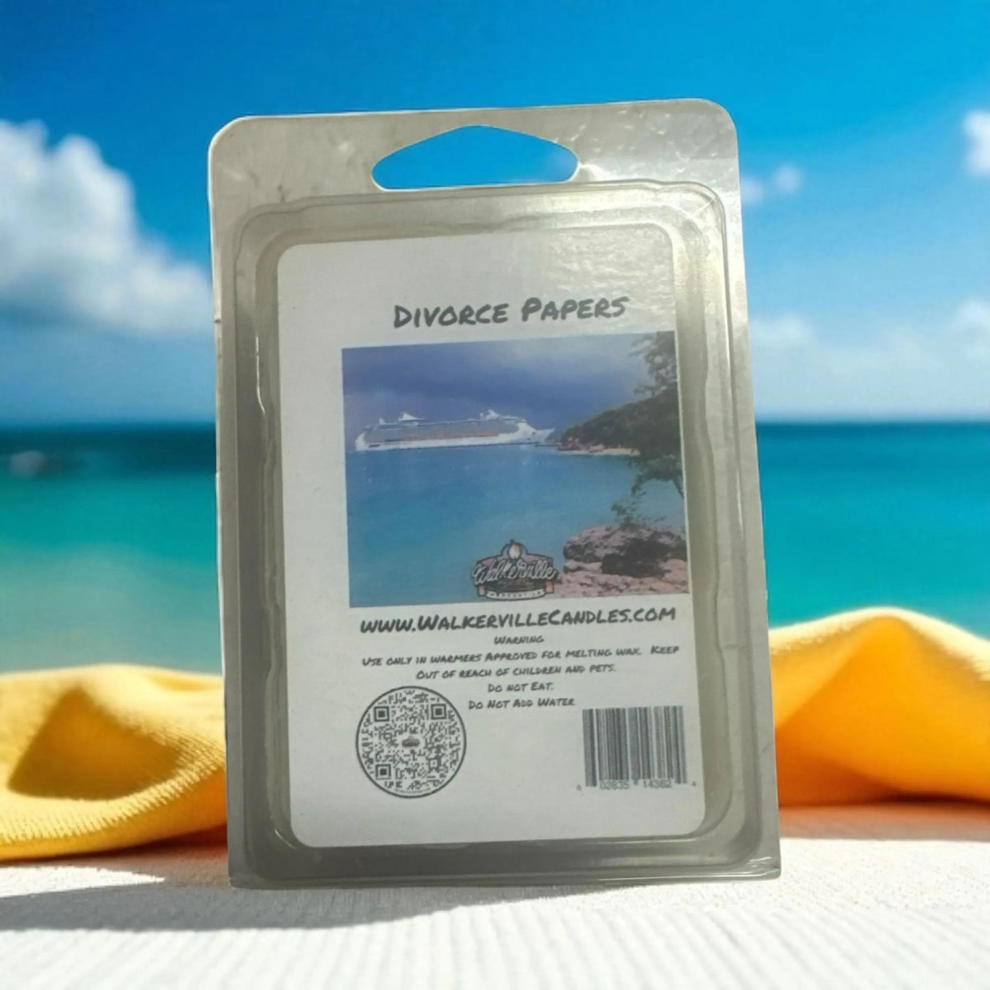 Divorce Papers Vegan Soy wax, Hand-poured, Eco-friendly Fruity Bakery Food Drink Clean Wax Melt