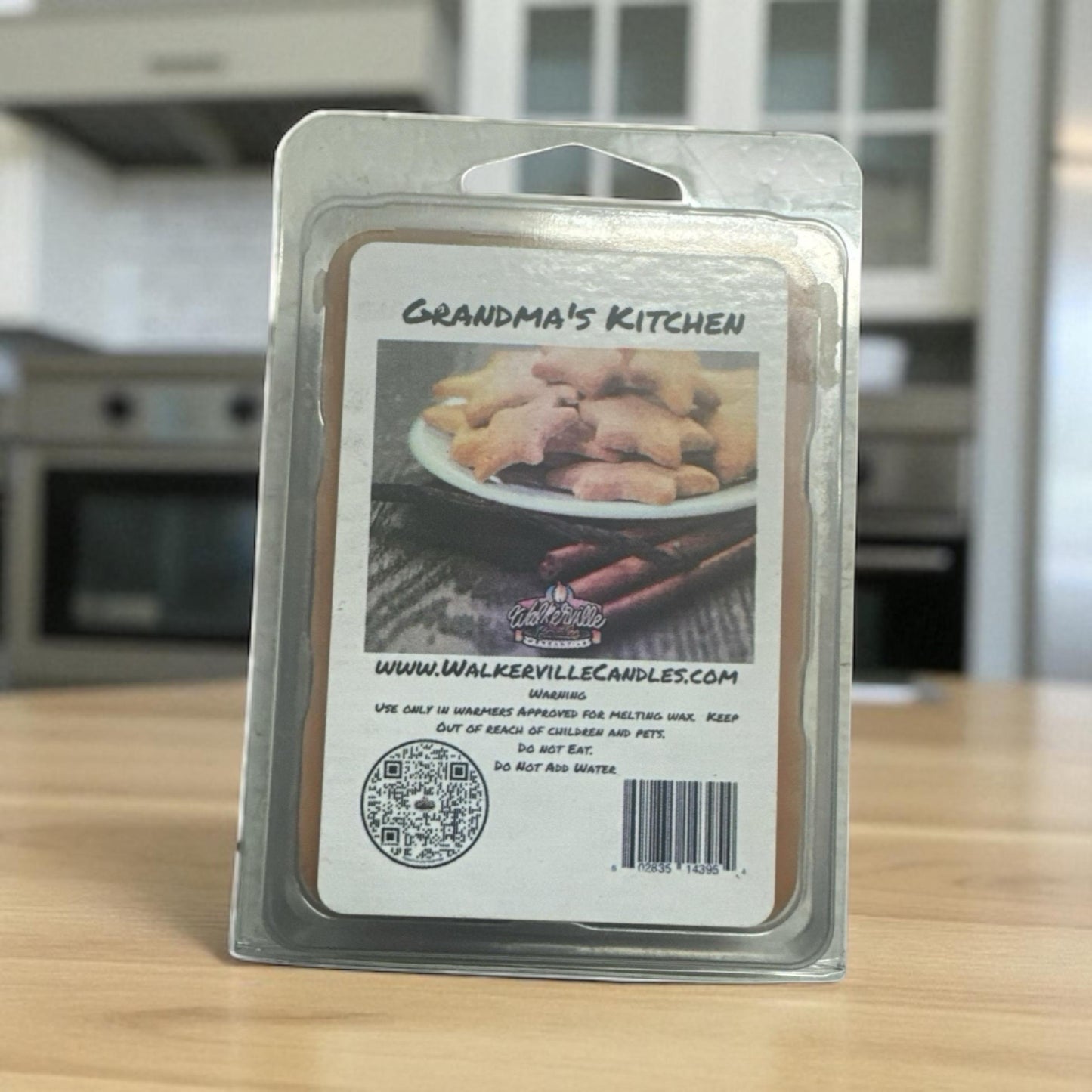 Grandma's Kitchen Vegan Soy wax, Hand-poured, Eco-friendly Bakery Food Drink Wax Melt