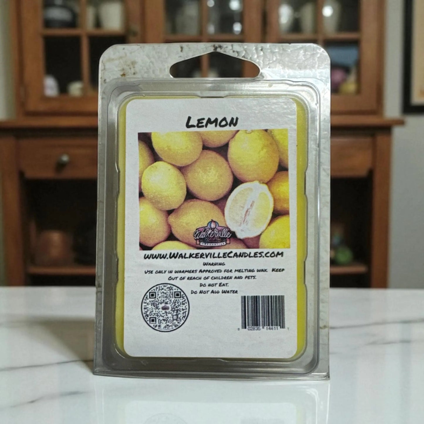 Lemon Vegan Soy wax, Hand-poured, Eco-friendly Fruiity Wax Melt
