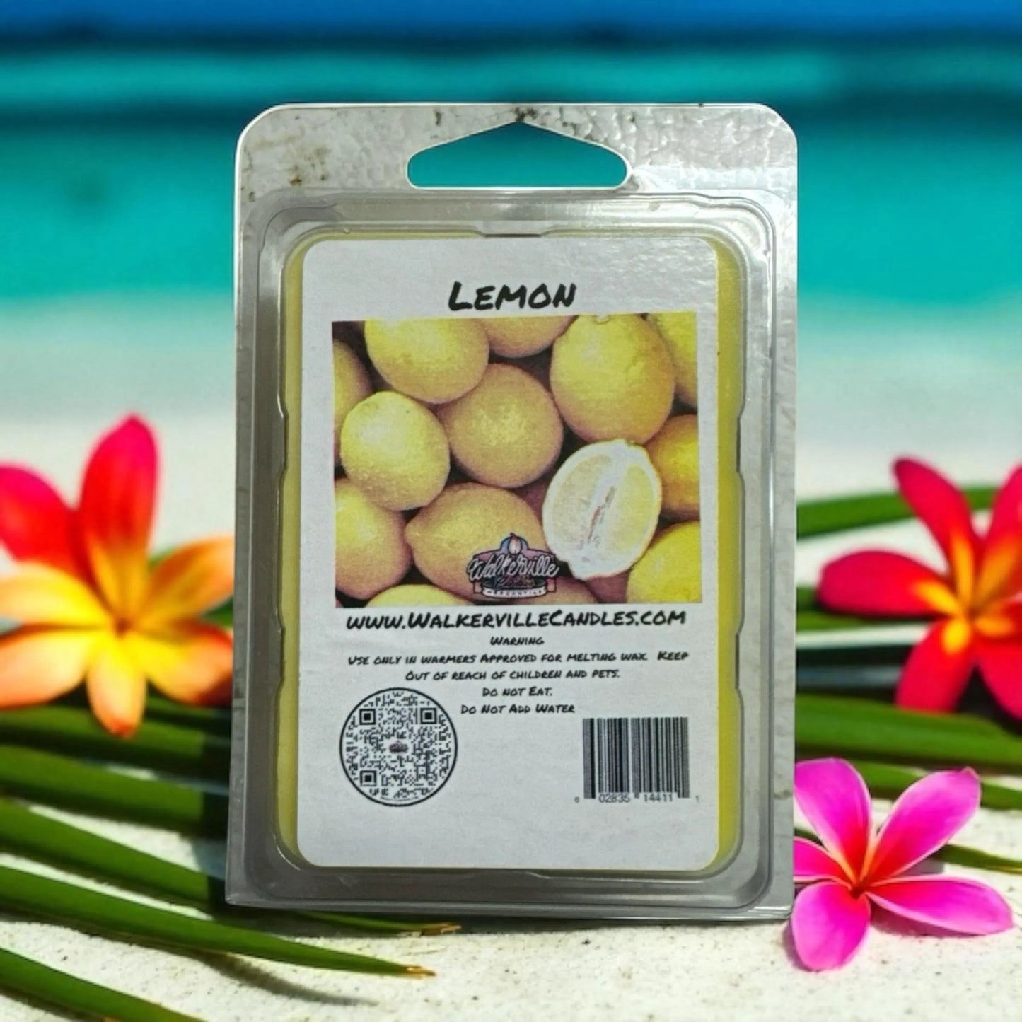 Lemon Vegan Soy wax, Hand-poured, Eco-friendly Fruiity Wax Melt