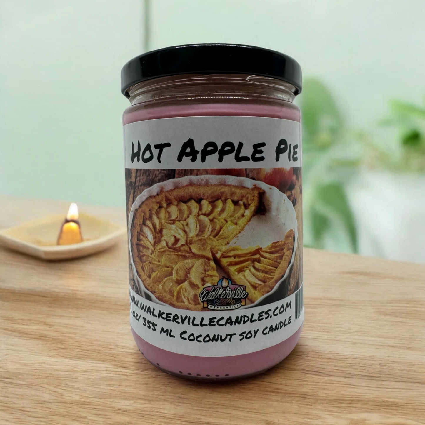 Hot Apple Pie 100% Coconut Soy Eco-friendly 12 oz Candle