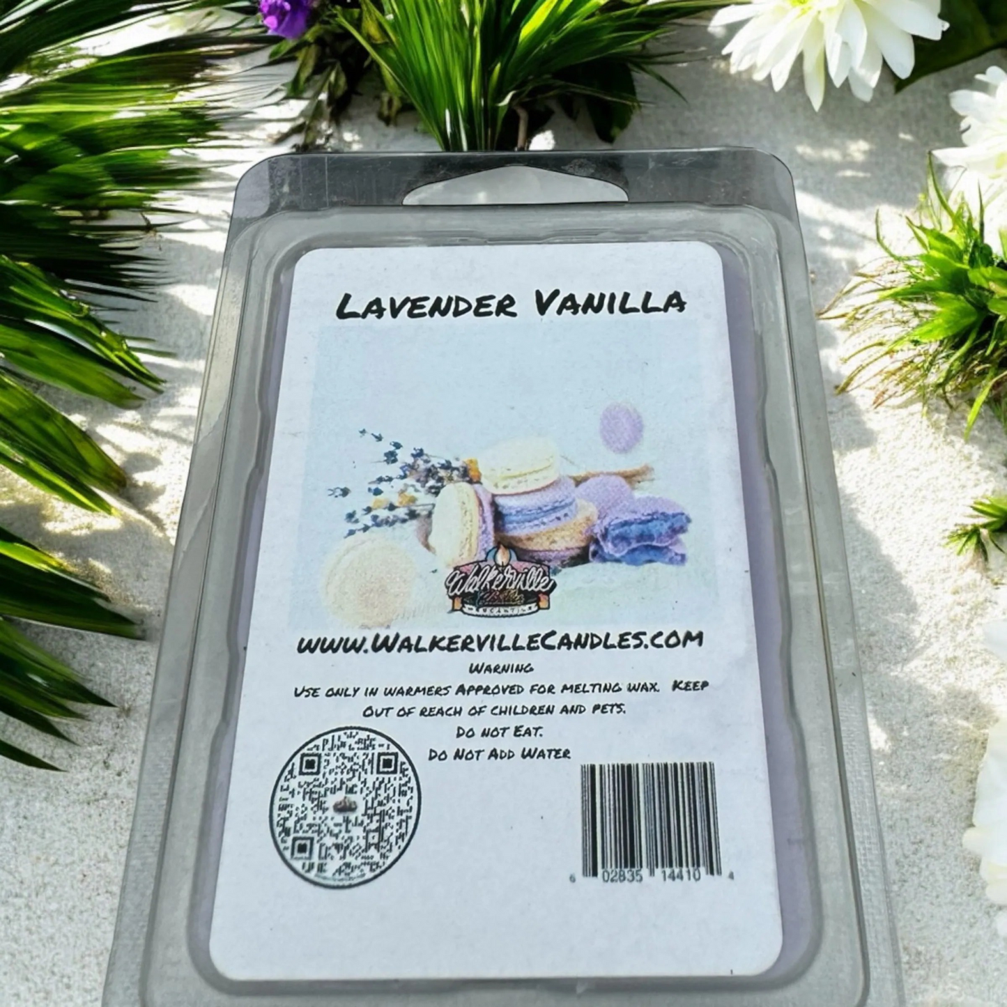 Lavender & Vanilla Scented Handmade, Eco-friendly Wax Melt
