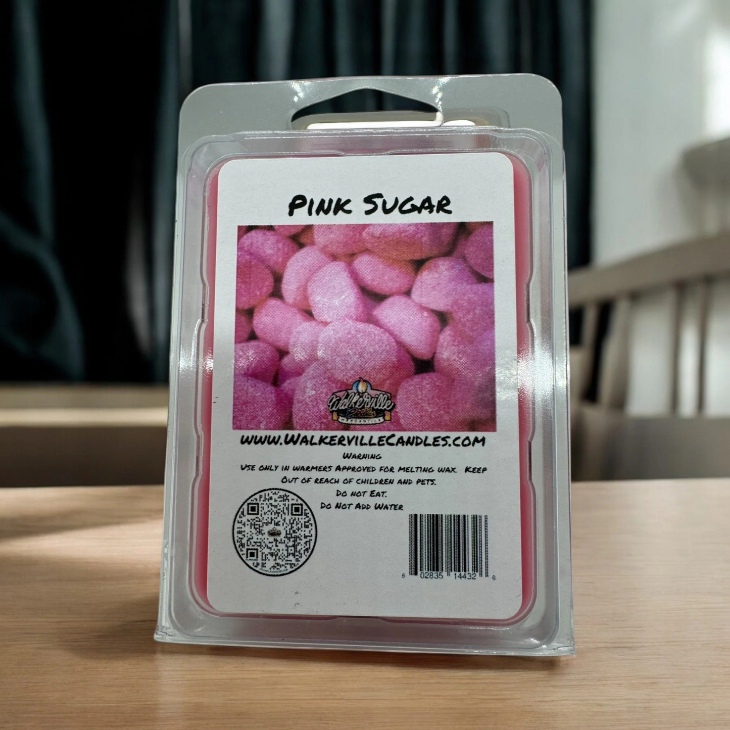 Pink Sugar Scented Handmade, Eco-friendly Wax Melt