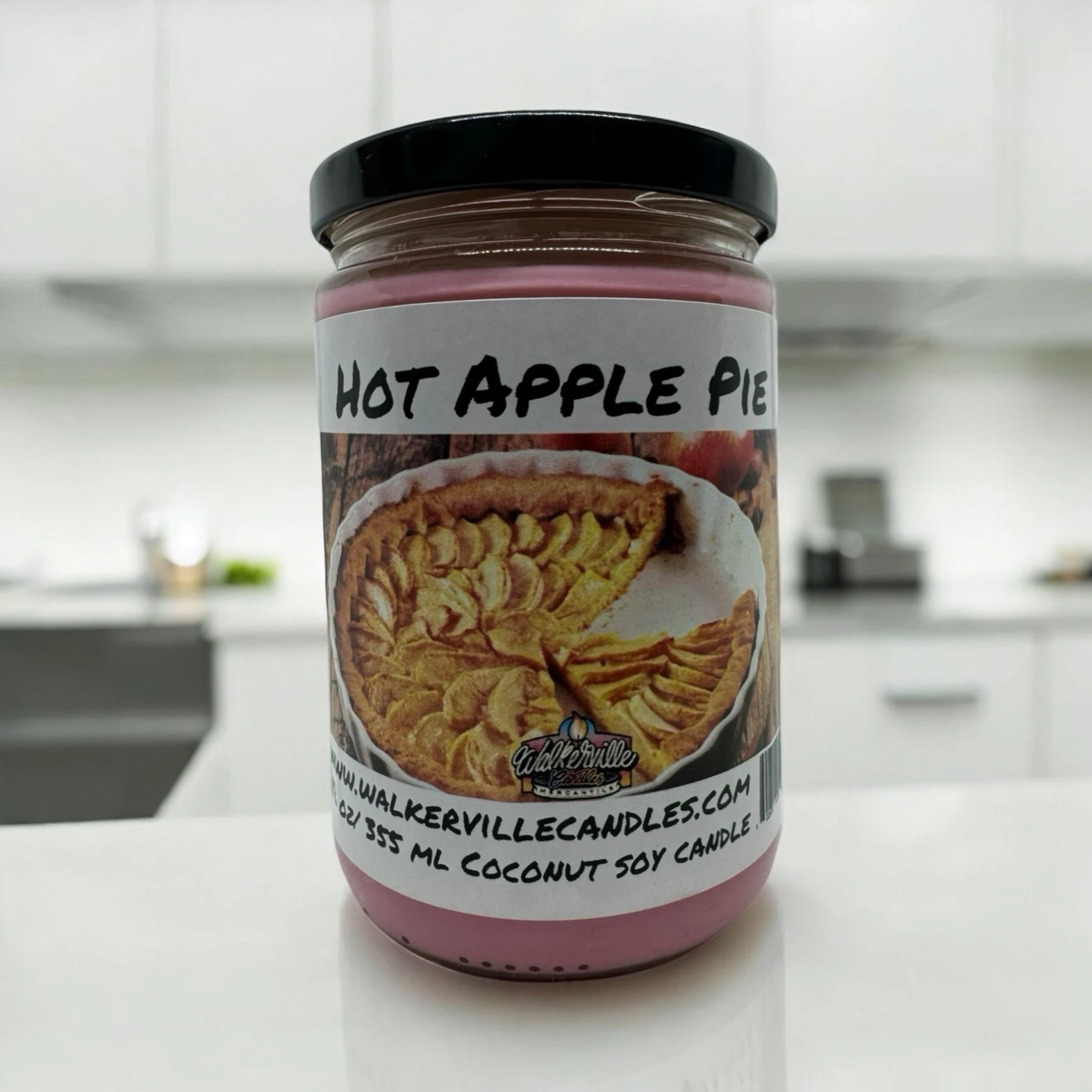 Hot Apple Pie 100% Coconut Soy Eco-friendly 12 oz Candle