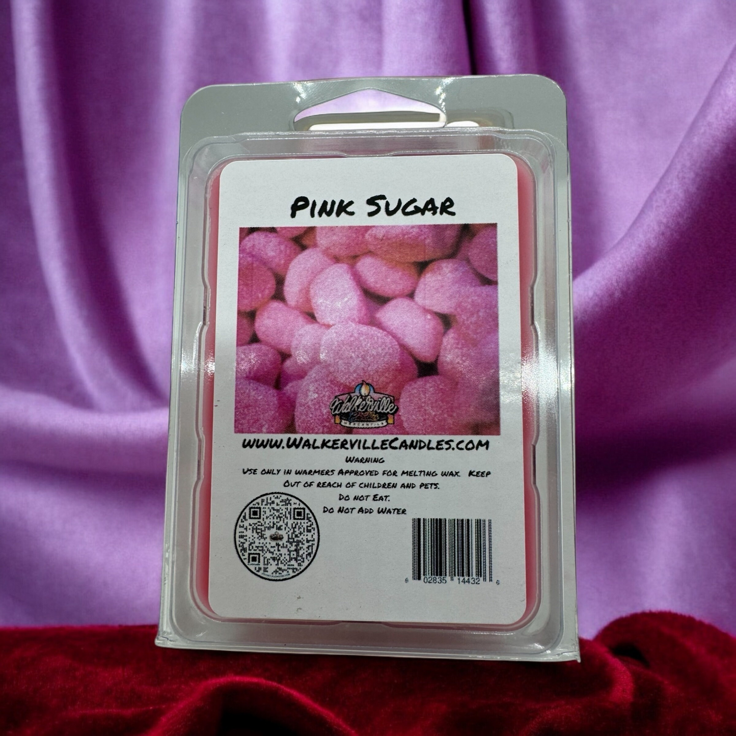 Pink Sugar Scented Handmade, Eco-friendly Wax Melt