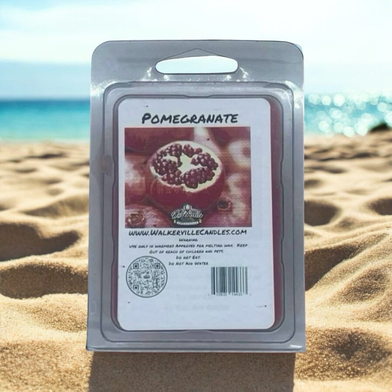 Pomegranate Scented Handmade, Eco-friendly Wax Melt