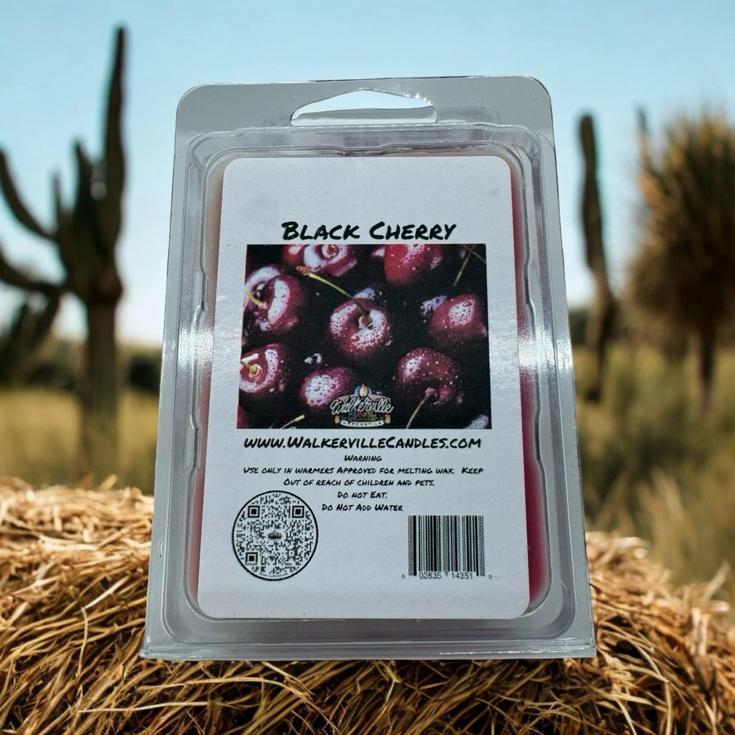 Black Cherry Scented Handmade, Eco-friendly Wax Melt