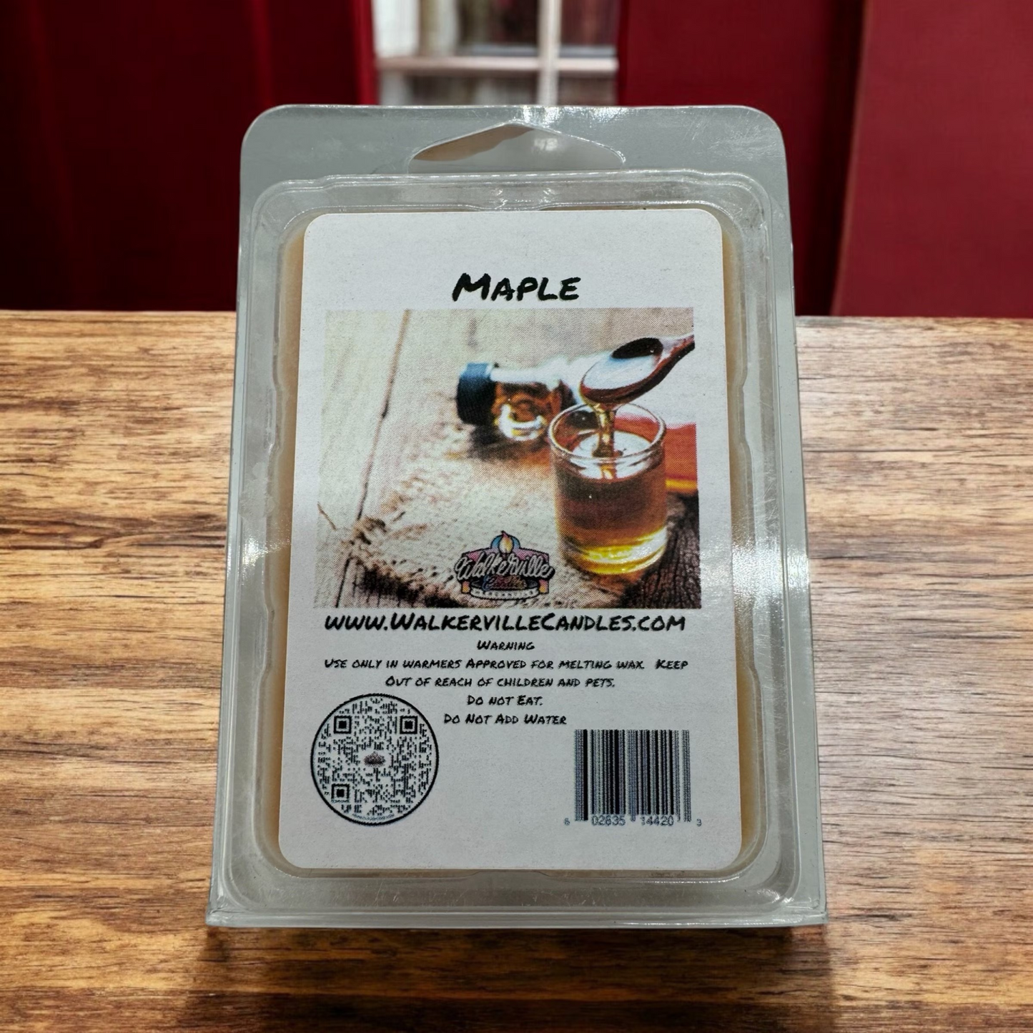 Maple Scented Handmade, Eco-friendly Wax Melt