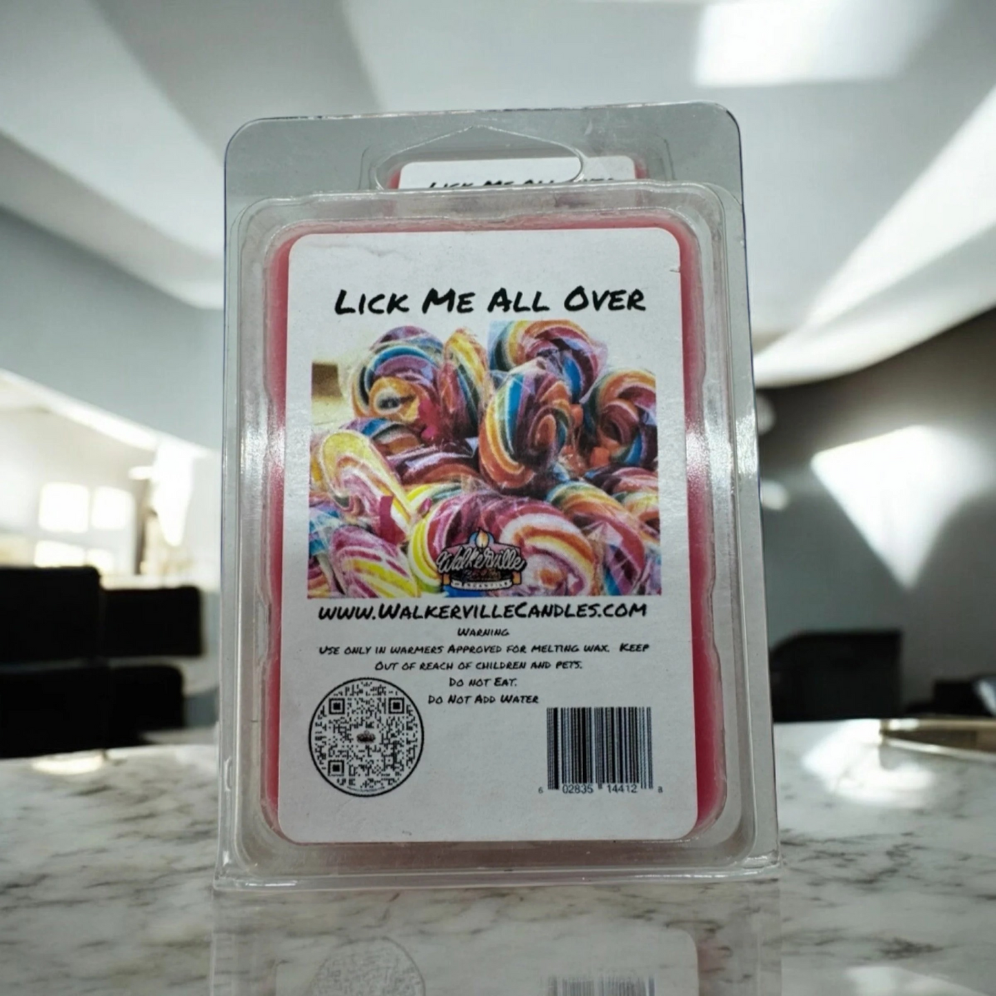 Lick Me All Over Scented Handmade, Eco-friendly Wax Melt