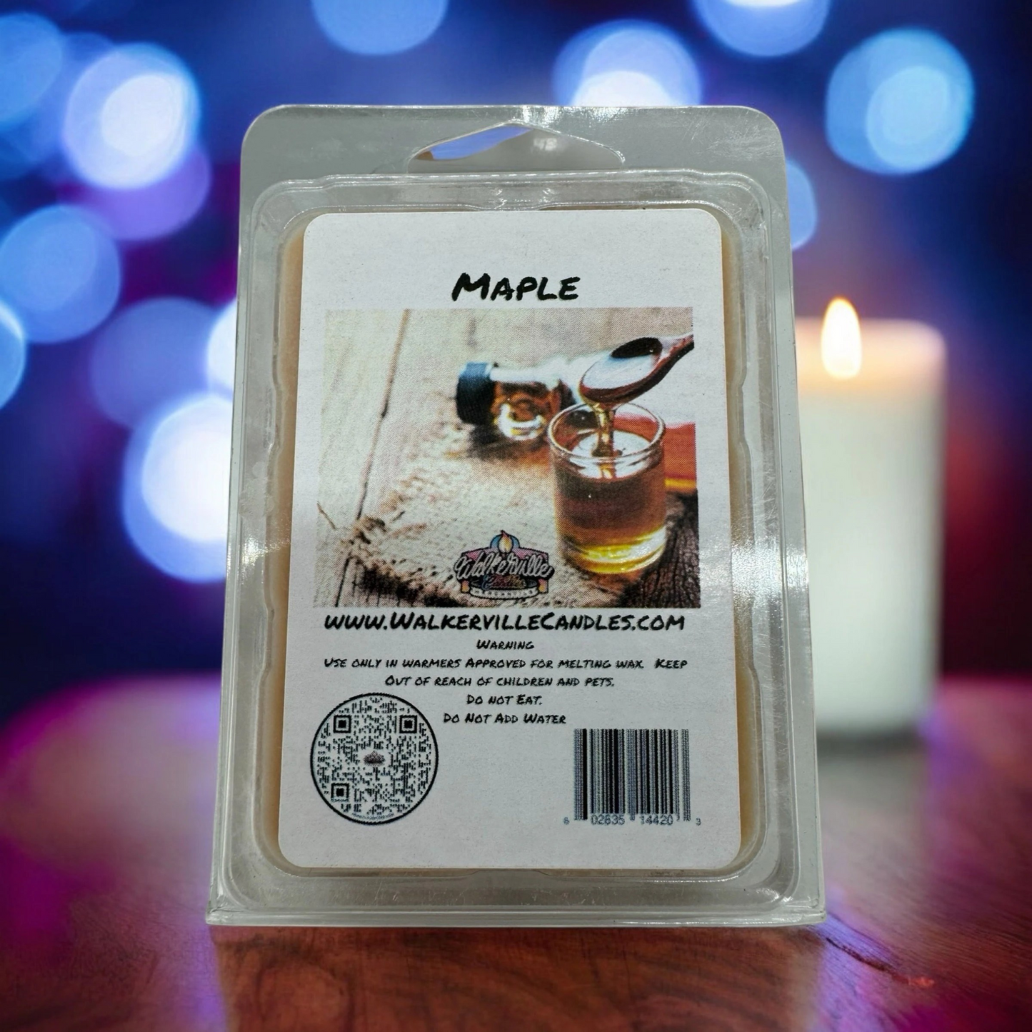 Maple Scented Handmade, Eco-friendly Wax Melt