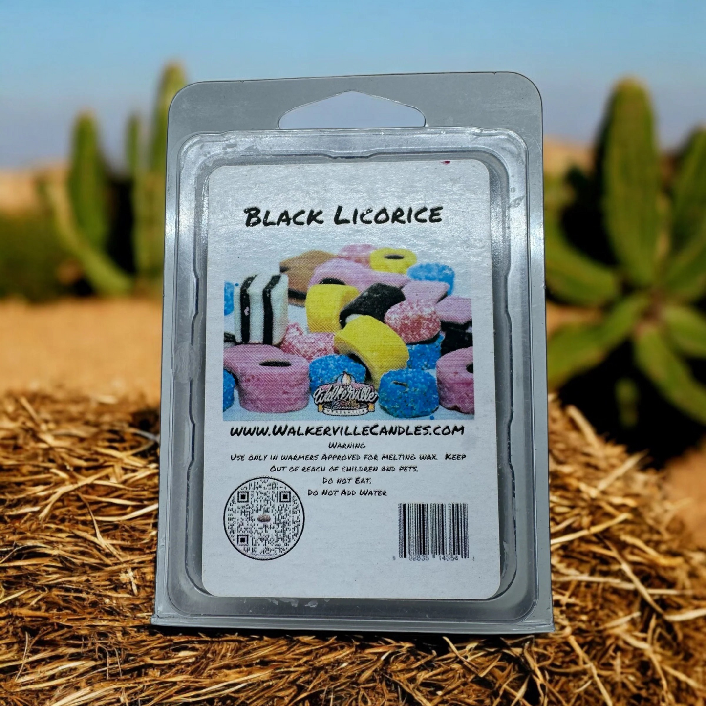 Black Licorice Scented Handmade, Eco-friendly Wax Melt