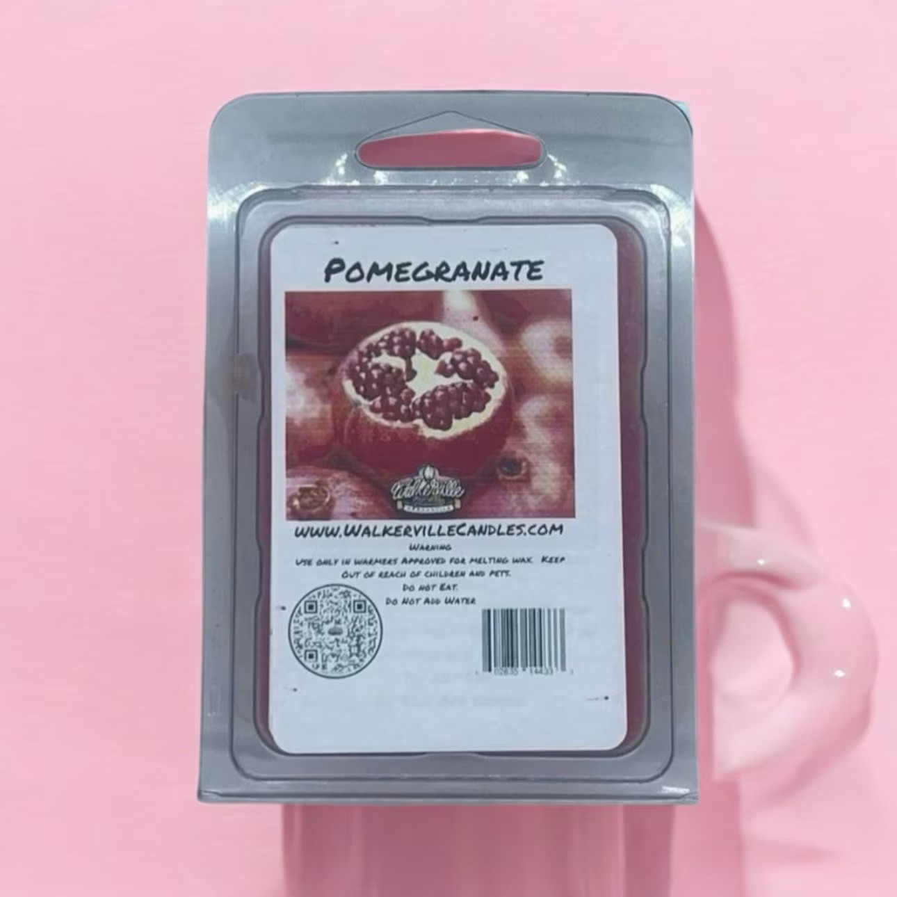 Pomegranate Scented Handmade, Eco-friendly Wax Melt