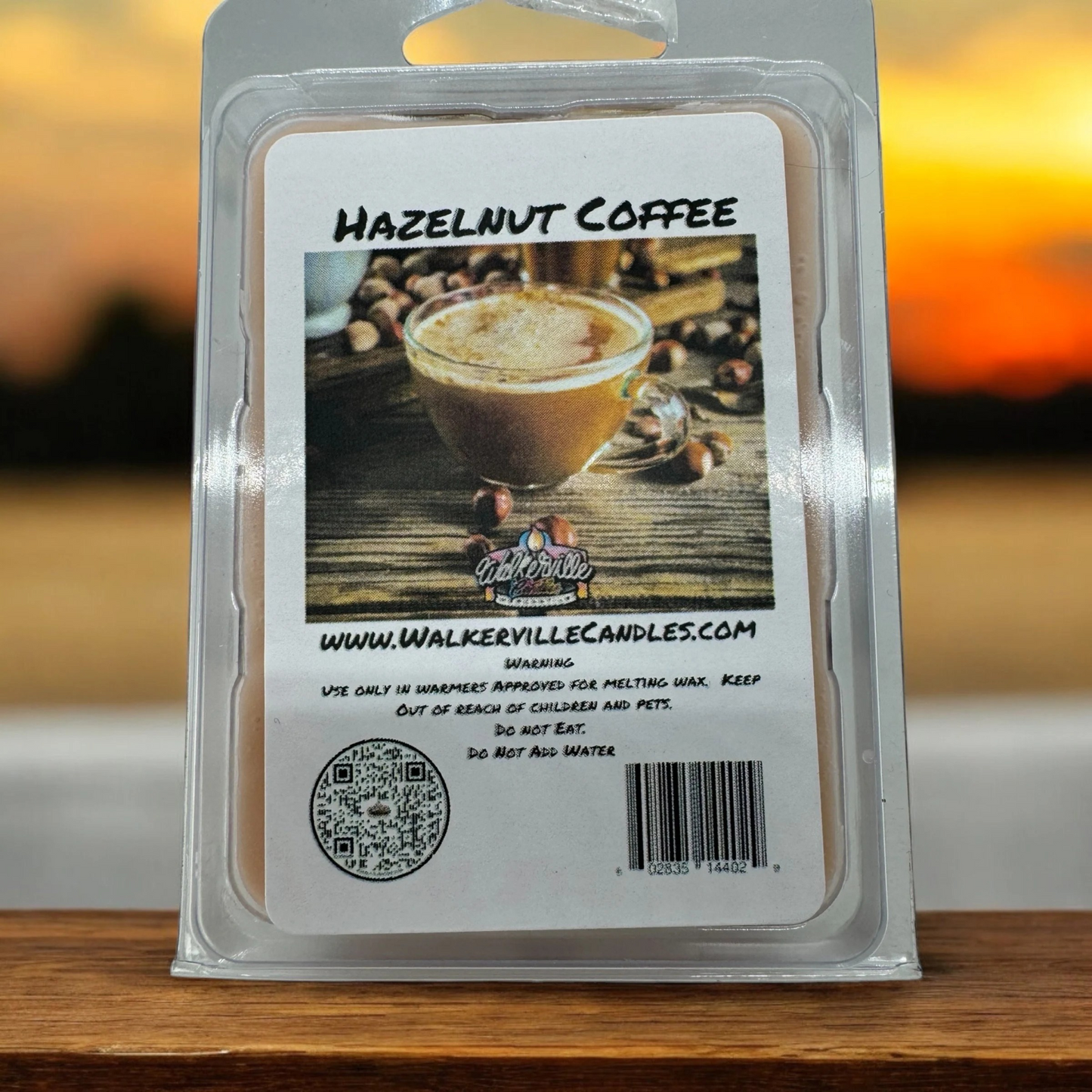 Hazelnut Coffee Scented Handmade, Eco-friendly Wax Melt
