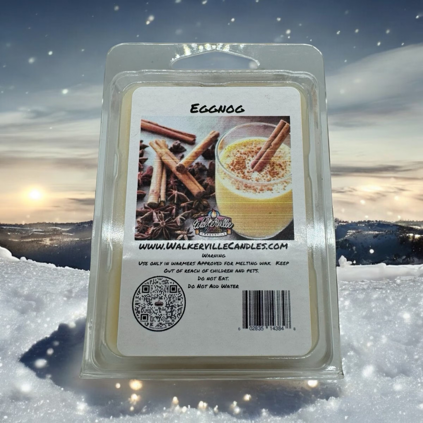 Eggnog Scented Handmade, Eco-friendly Wax Melt