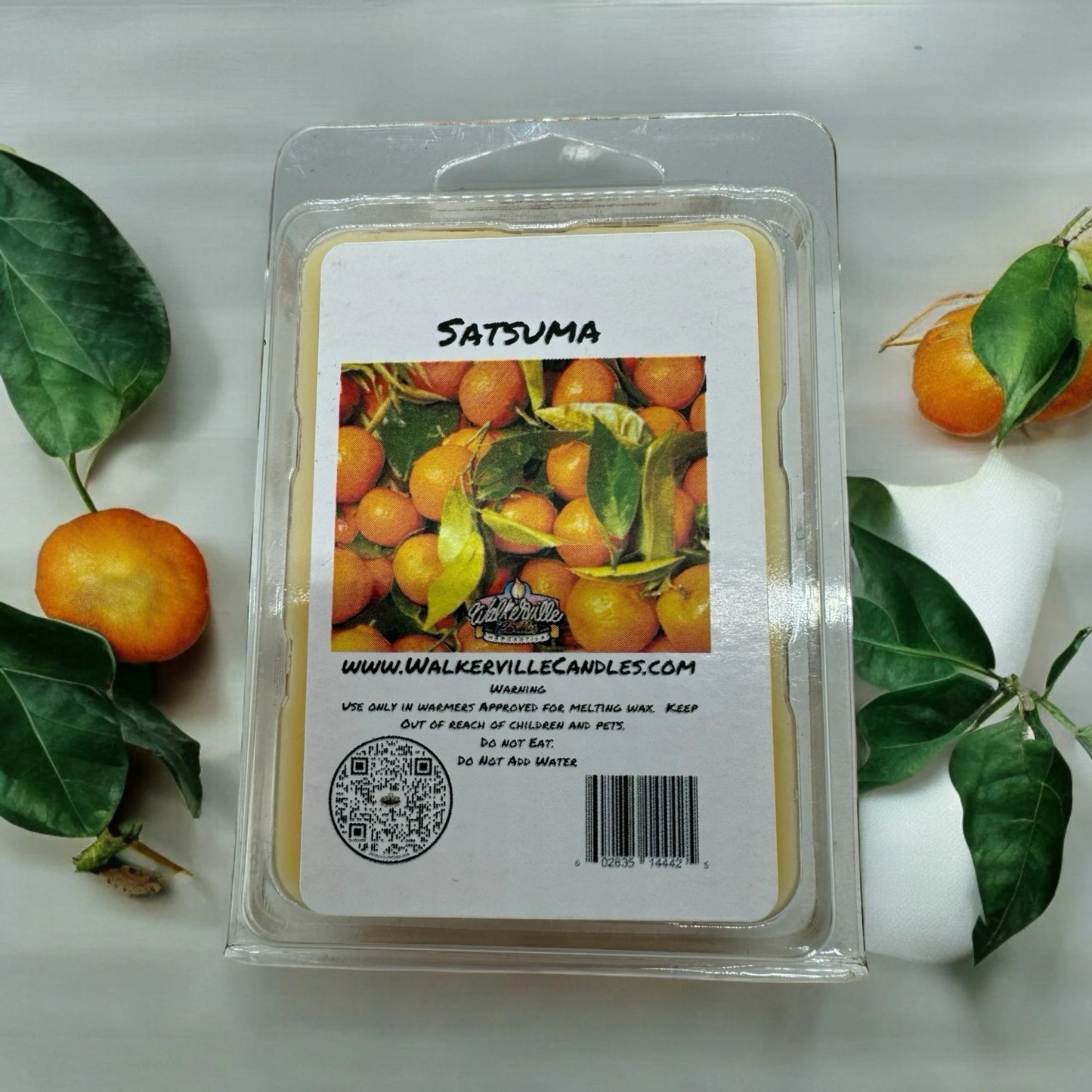 Satsuma Scented Handmade, Eco-friendly Wax Melt