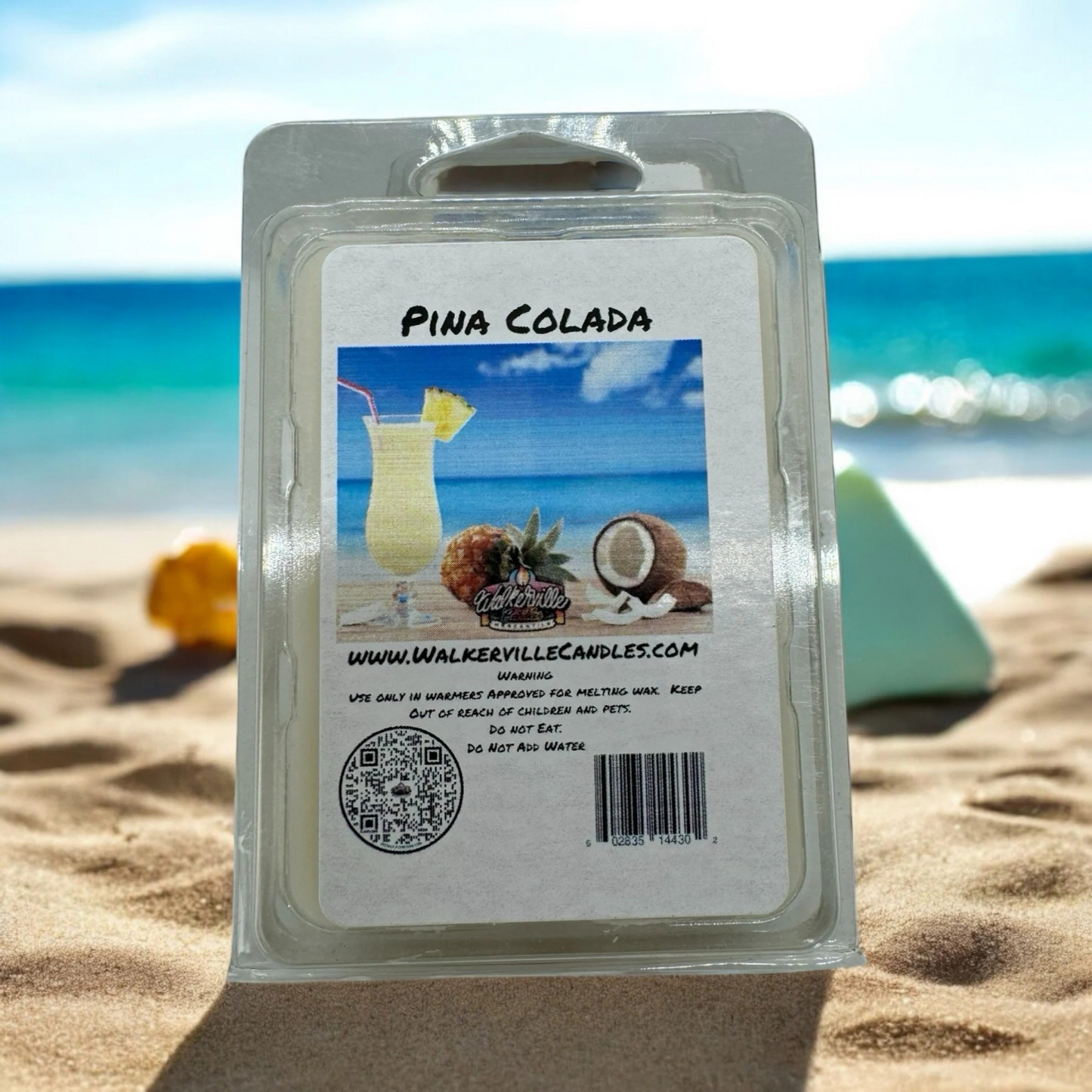 Pina Colada Scented Handmade, Eco-friendly Wax Melt