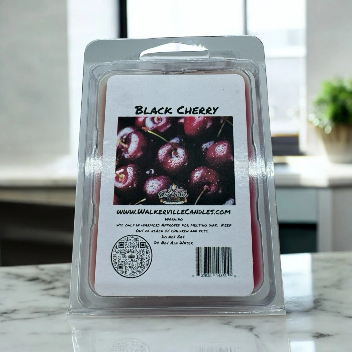 Black Cherry Scented Handmade, Eco-friendly Wax Melt