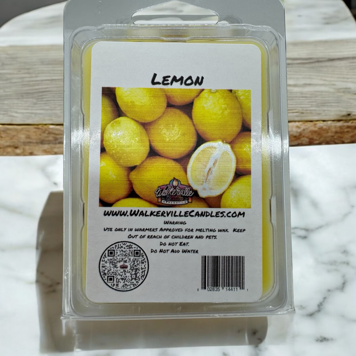 Lemon Scented Handmade, Eco-friendly Wax Melt