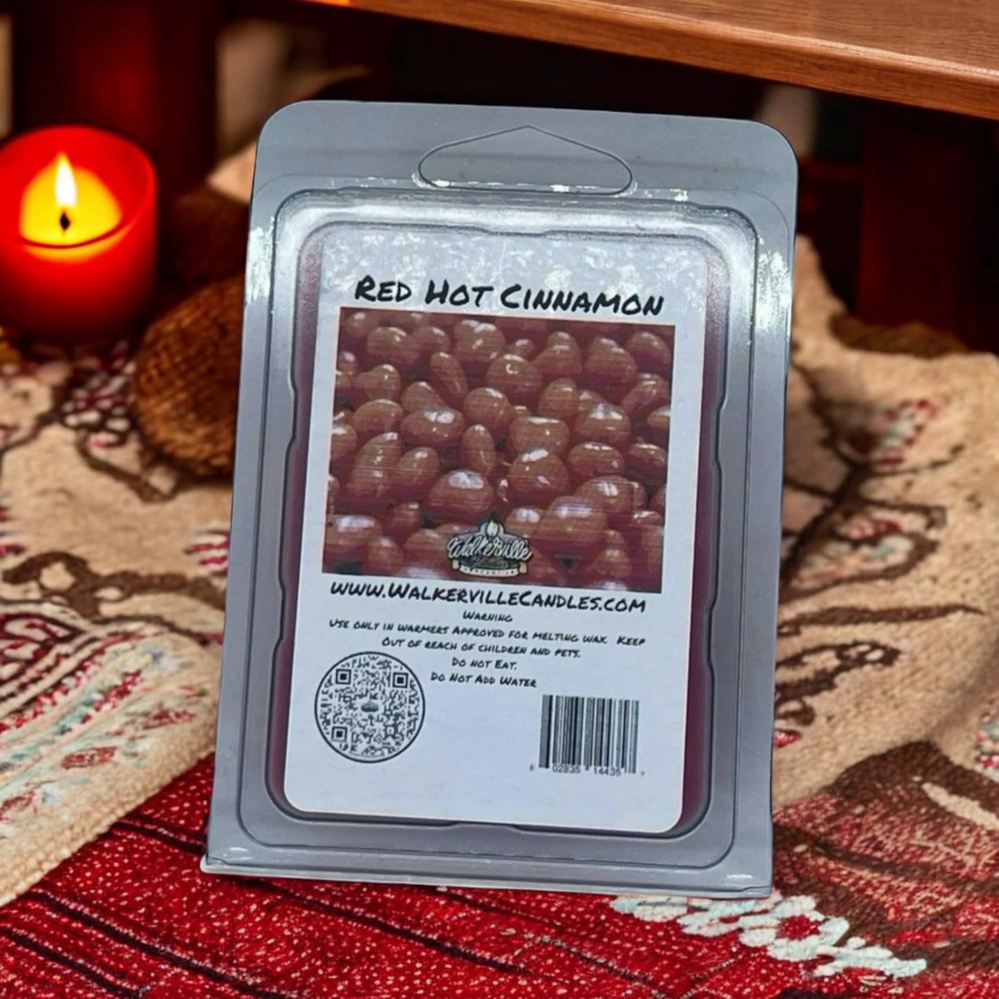 Red Hot Cinnamon Scented Handmade, Eco-friendly Wax Melt