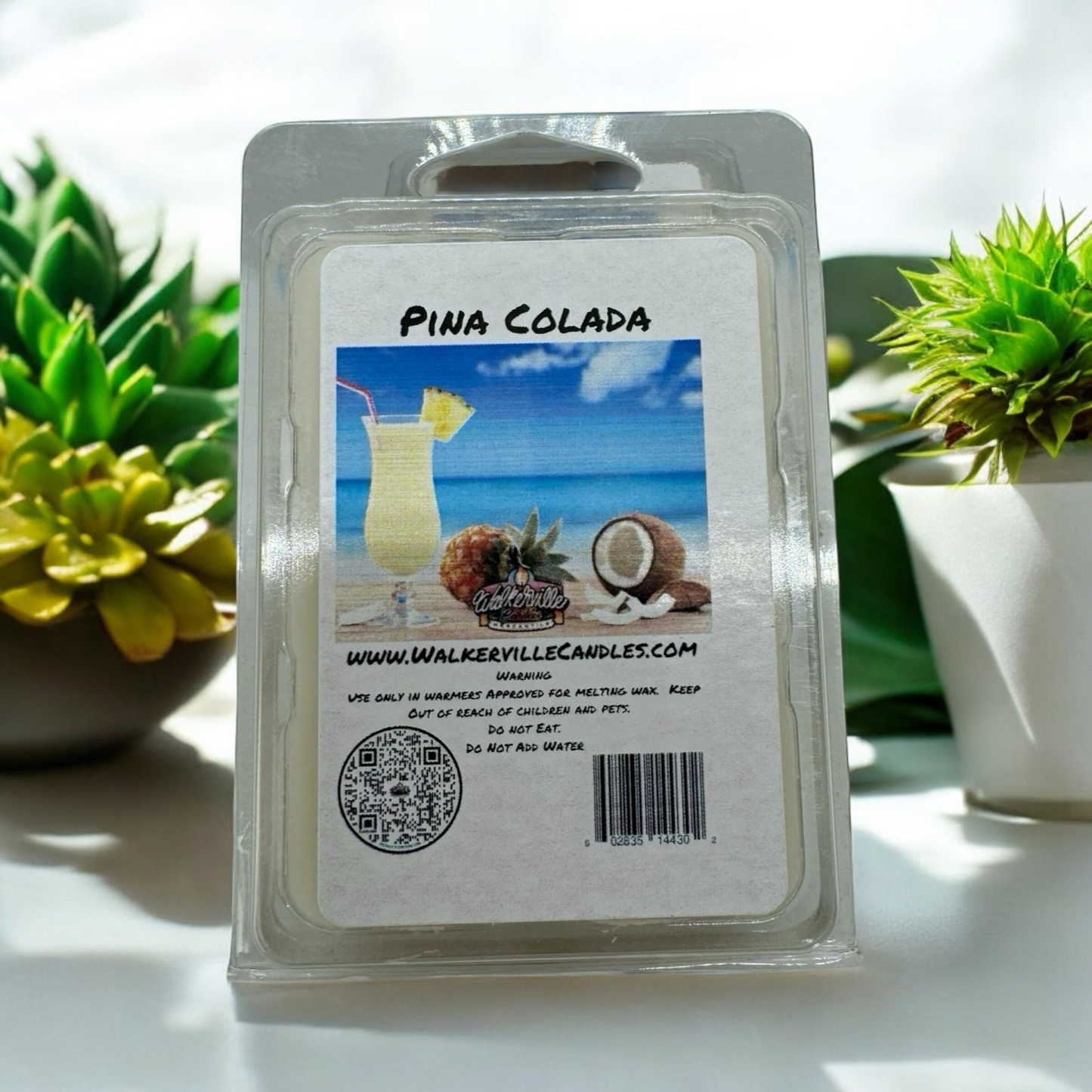 Pina Colada Scented Handmade, Eco-friendly Wax Melt