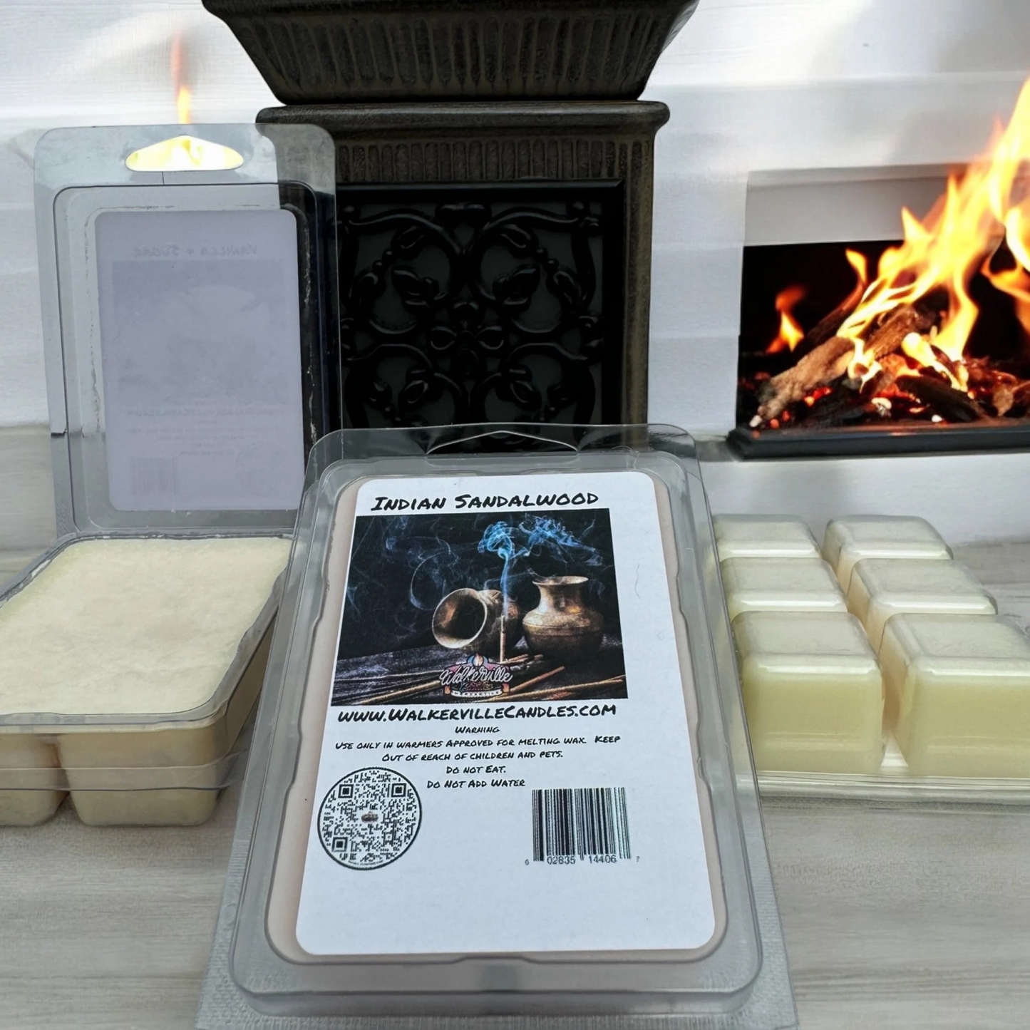 Indian Sandalwood Scented Handmade, Eco-friendly Wax Melt