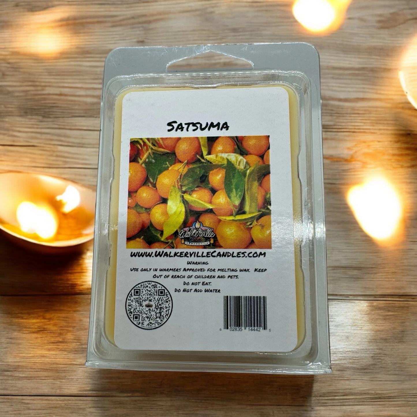 Satsuma Scented Handmade, Eco-friendly Wax Melt