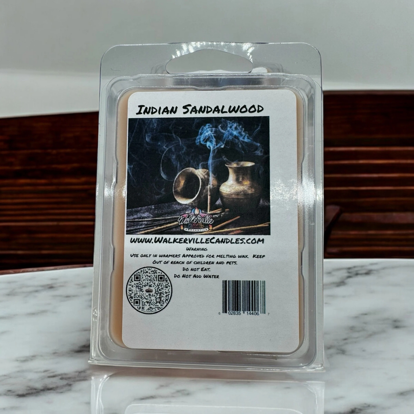 Indian Sandalwood Scented Handmade, Eco-friendly Wax Melt