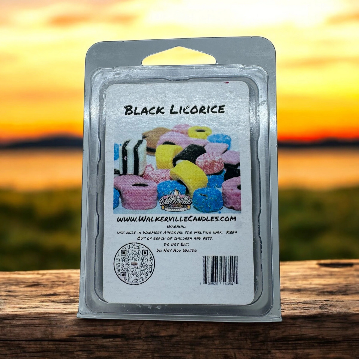 Black Licorice Scented Handmade, Eco-friendly Wax Melt