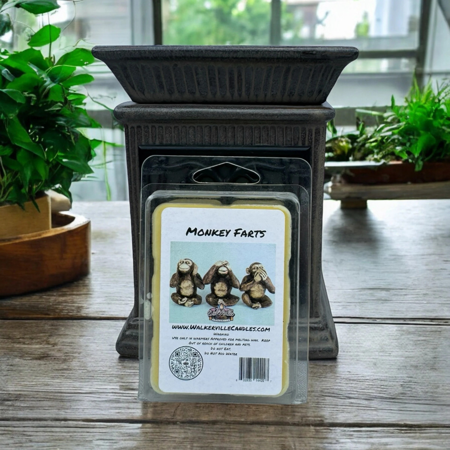 Monkey Farts Scented Handmade, Eco-friendly Wax Melt