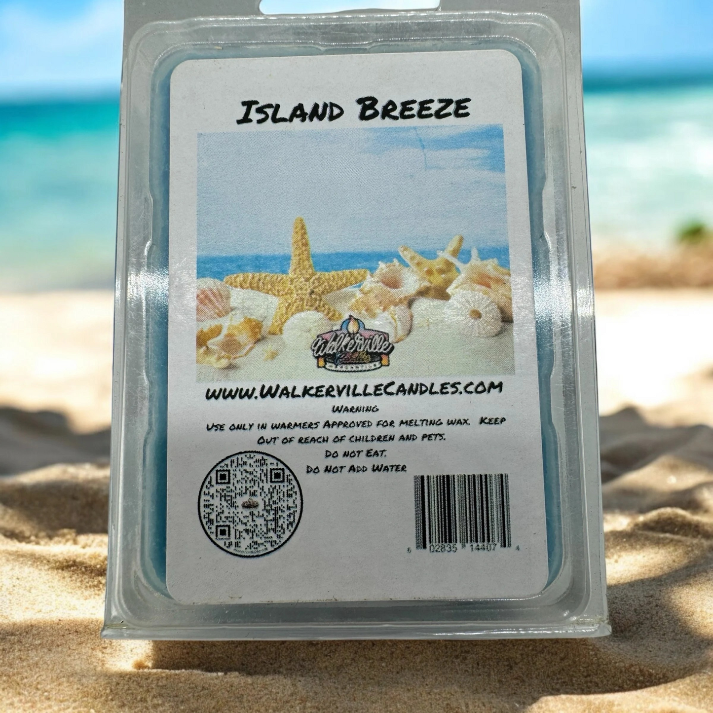 Island Breeze Scented Handmade, Eco-friendly Wax Melt