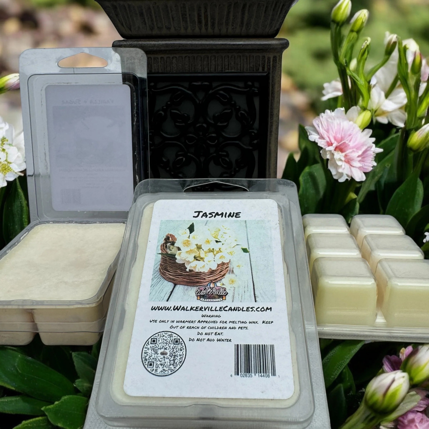 Jasmine Scented Handmade, Eco-friendly Wax Melt