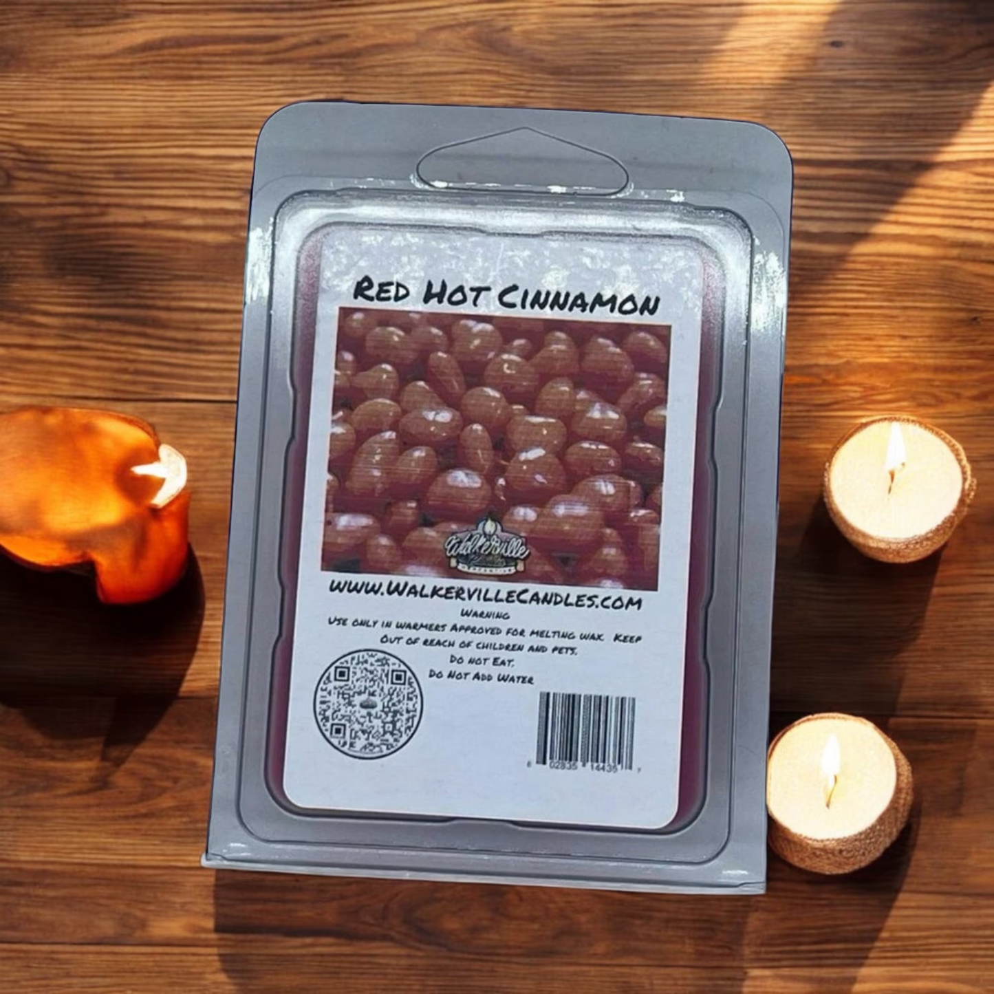 Red Hot Cinnamon Scented Handmade, Eco-friendly Wax Melt