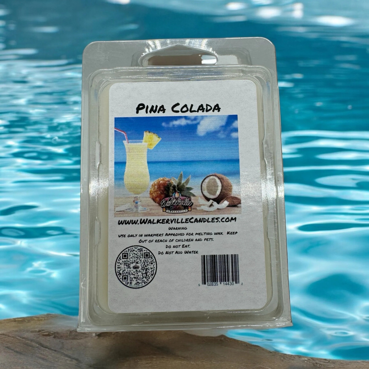 Pina Colada Scented Handmade, Eco-friendly Wax Melt