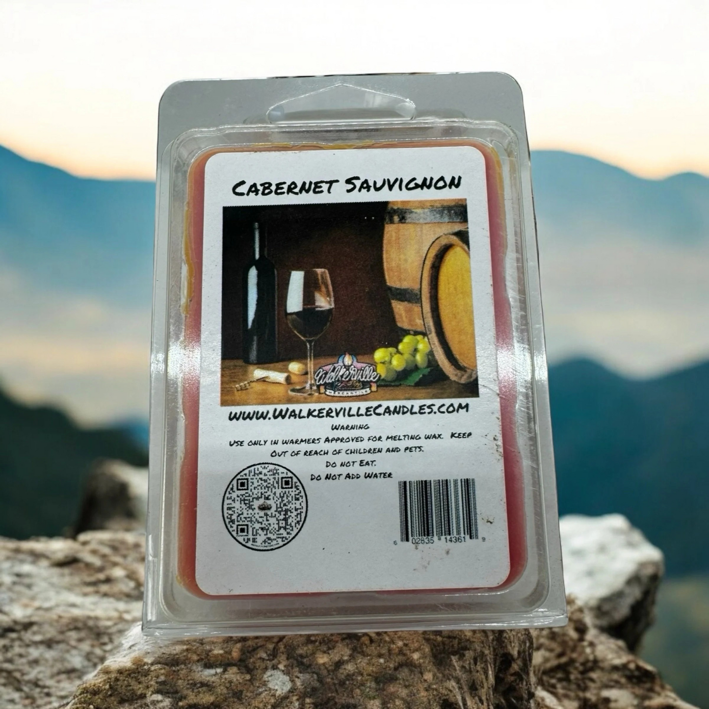 Cabernet Sauvignon Scented Handmade, Eco-friendly Wax Melt