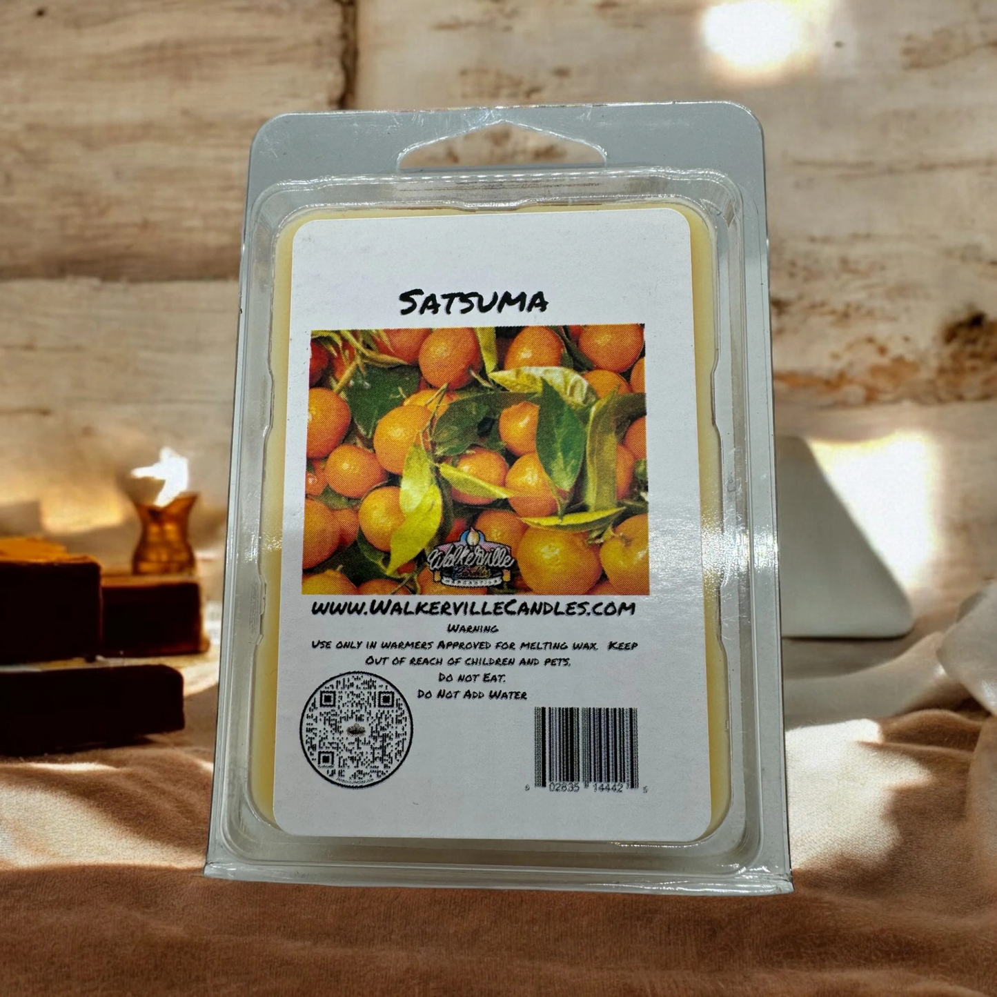 Satsuma Scented Handmade, Eco-friendly Wax Melt