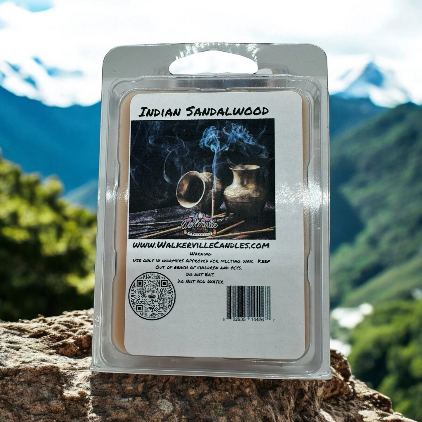 Indian Sandalwood Scented Handmade, Eco-friendly Wax Melt