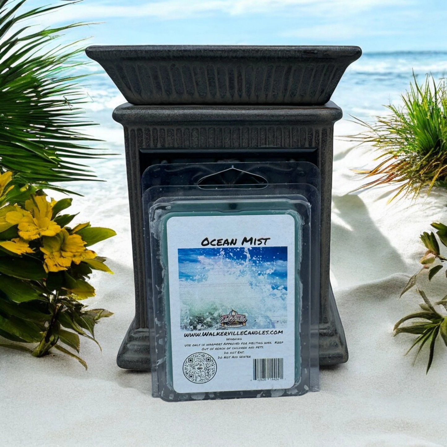 Ocean Mist Scented Handmade, Eco-friendly Wax Melt