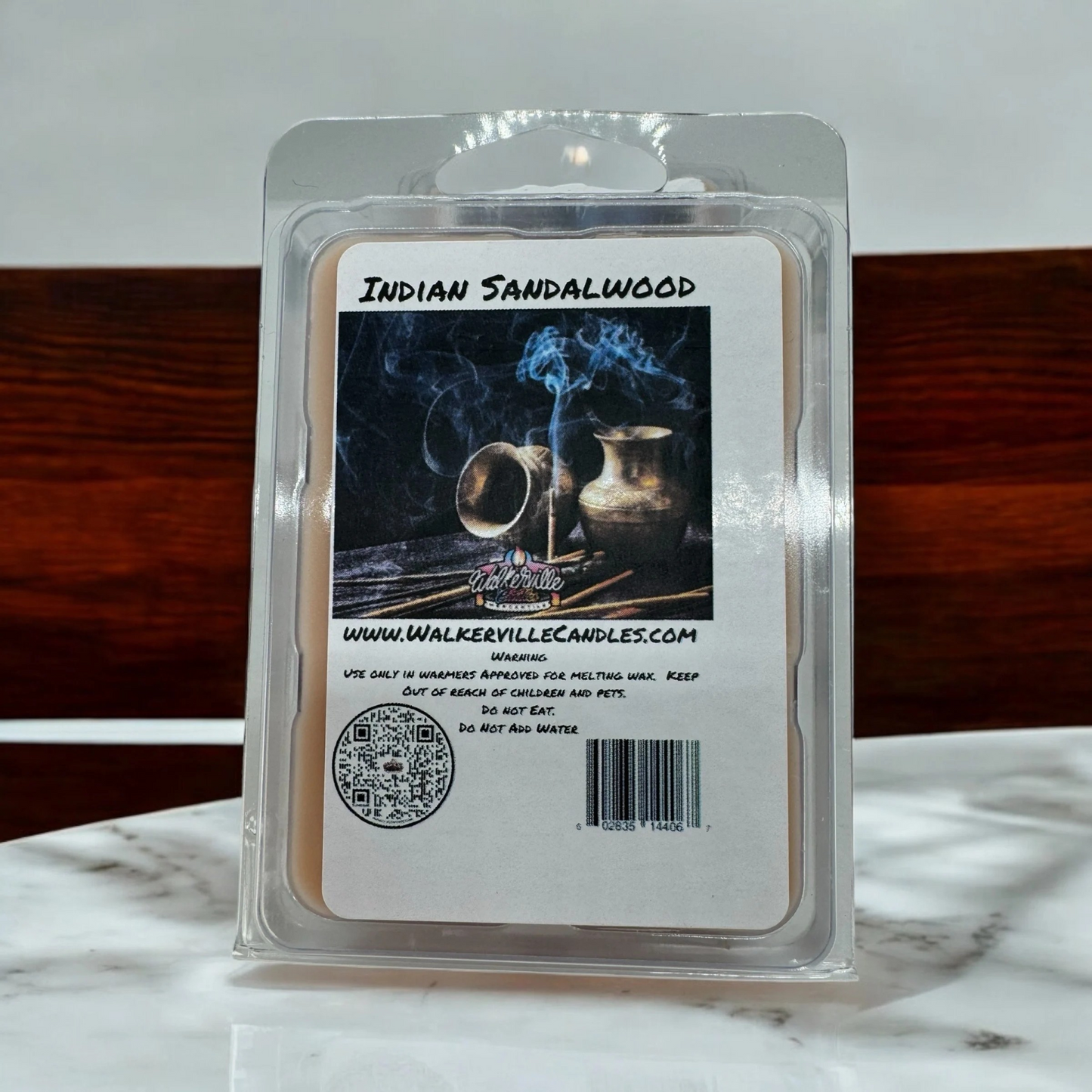 Indian Sandalwood Scented Handmade, Eco-friendly Wax Melt